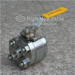 3 PCS Injap Bebola Berulir Tempa