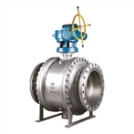 Cast Trunnion Plated Ball Valve
